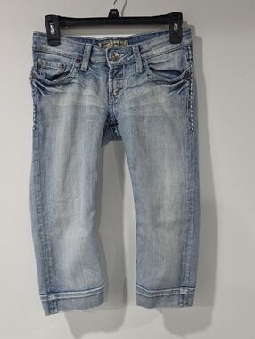 BKE  Ultra Low Rise Capri (Stretch)